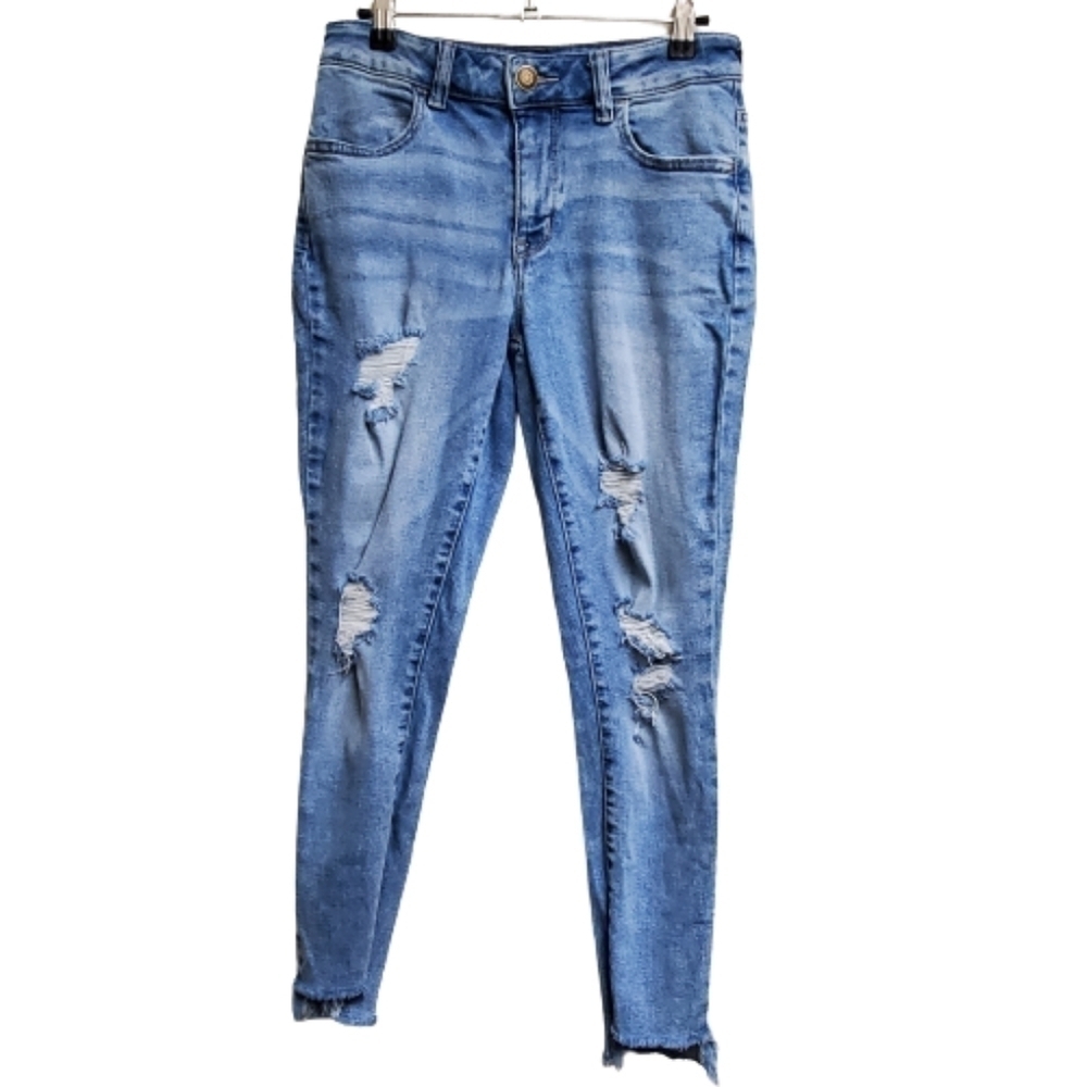 Maurices High-rise Distressed Skinny Jeans‎ 6
